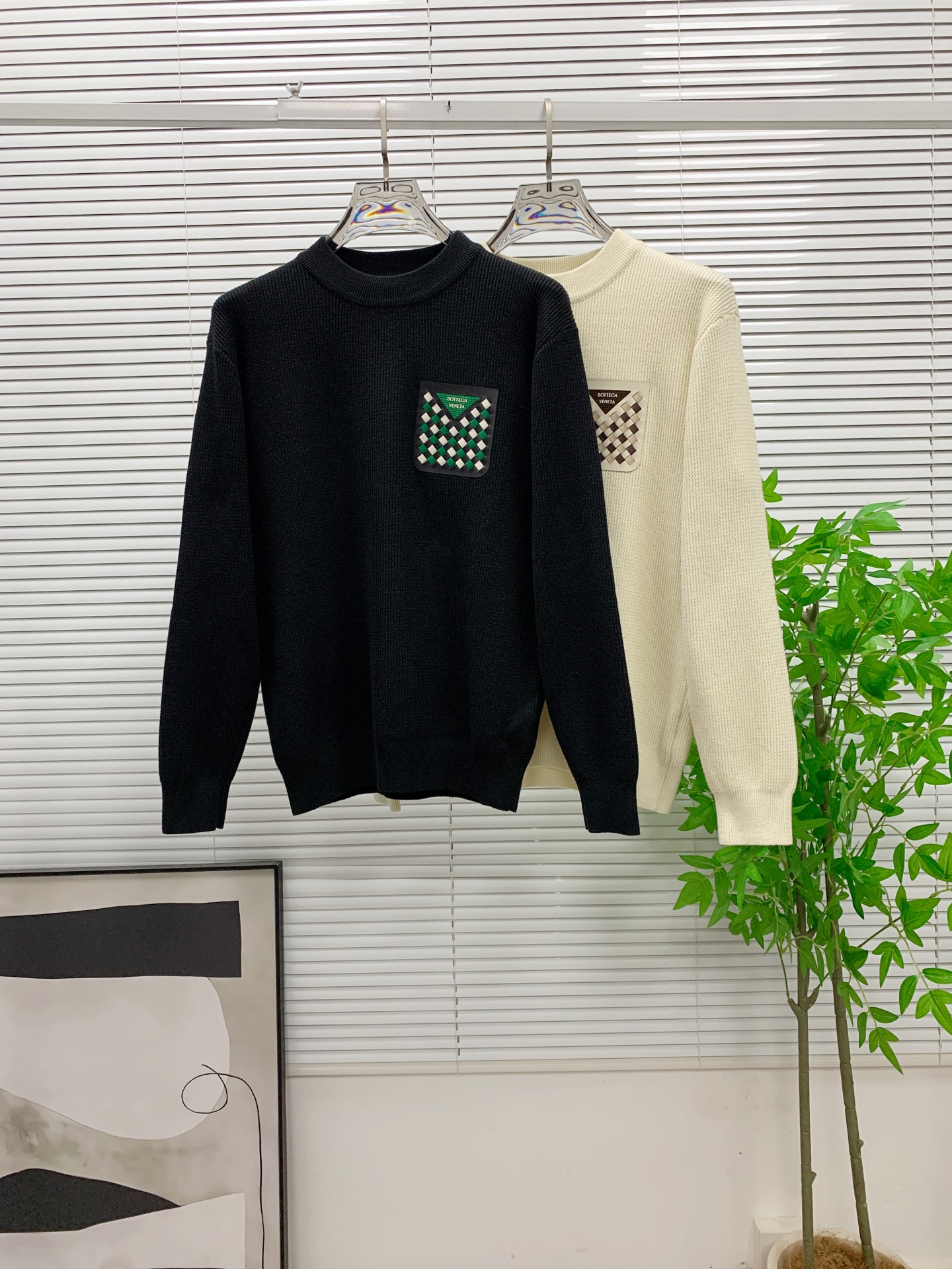 🌾 BV 25ss秋冬【新品】毛衣专供狠货，进口原版科技羊毛精纺！精细针织一体，色彩混织纯手工技艺呈现 