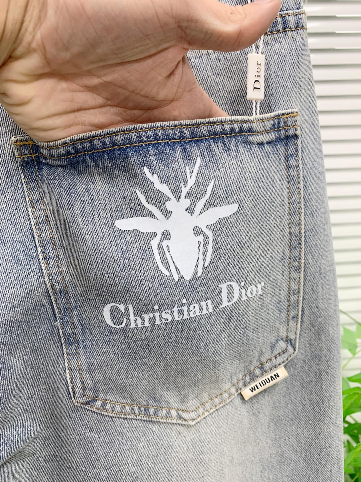 P 迪奥【新品】高端独家发售 26SS四季款超燃炸街系列之最牛仔裤 独家隆重推出 原版定制高端品质面料 