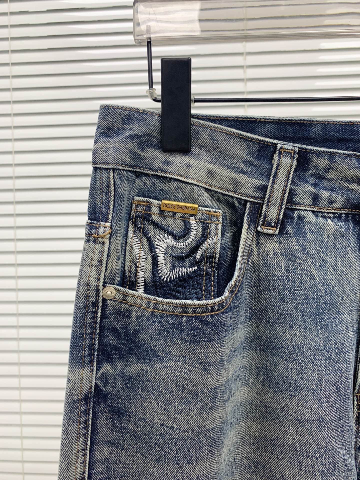P 杜嘉班纳【新品】高端独家发售 26SS四季款超燃炸街系列之最牛仔裤 独家隆重推出 原版定制高端品质面