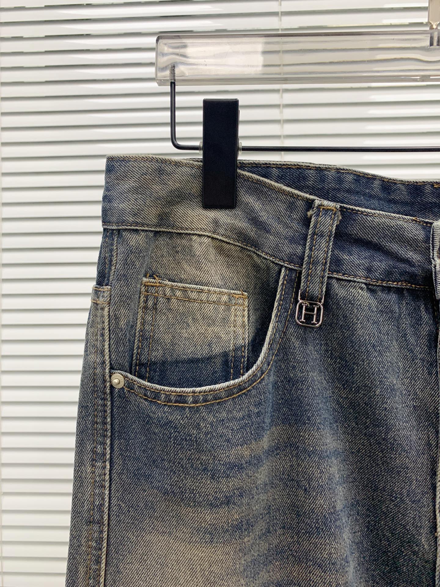 P 爱马仕【新品】高端独家发售 26SS四季款超燃炸街系列之最牛仔裤 独家隆重推出 原版定制高端品质面料