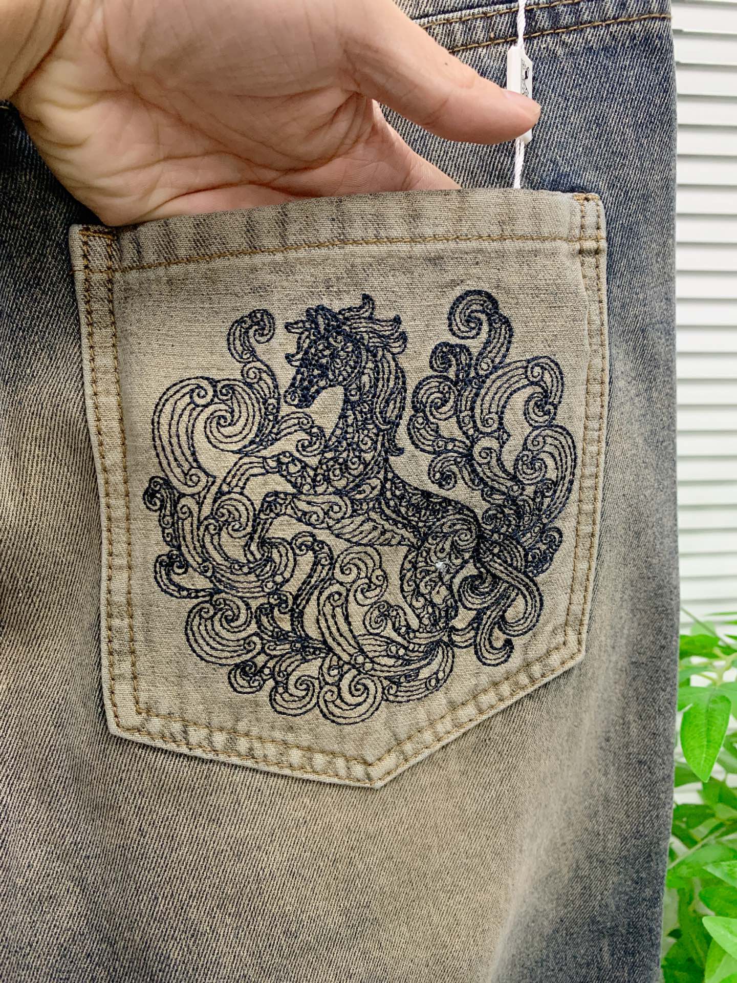 P 爱马仕【新品】高端独家发售 26SS四季款超燃炸街系列之最牛仔裤 独家隆重推出 原版定制高端品质面料