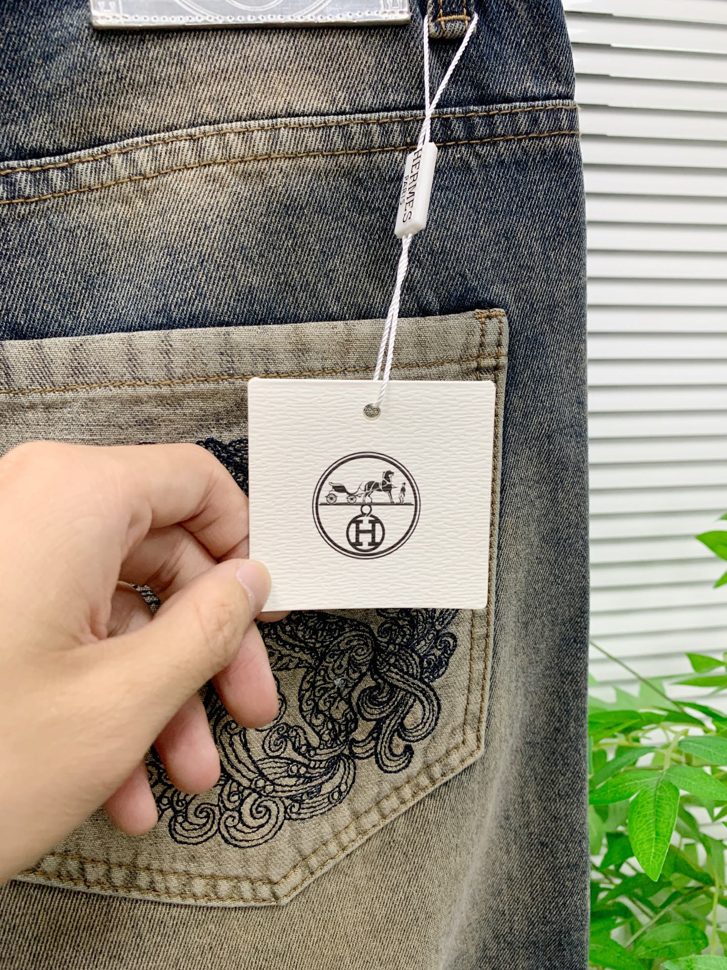 P 爱马仕【新品】高端独家发售 26SS四季款超燃炸街系列之最牛仔裤 独家隆重推出 原版定制高端品质面料