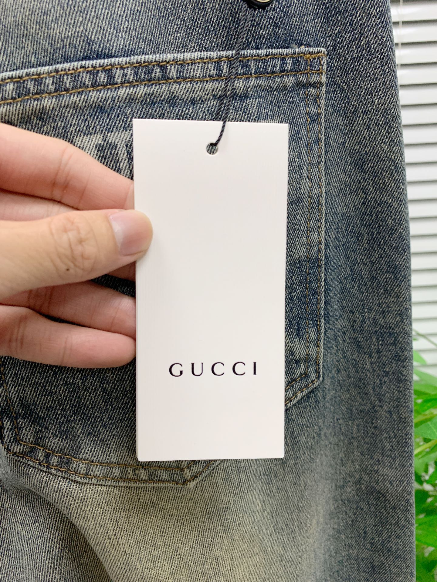 P 古驰【新品】高端独家发售 26SS四季款超燃炸街系列之最牛仔裤 独家隆重推出 原版定制高端品质面料 
