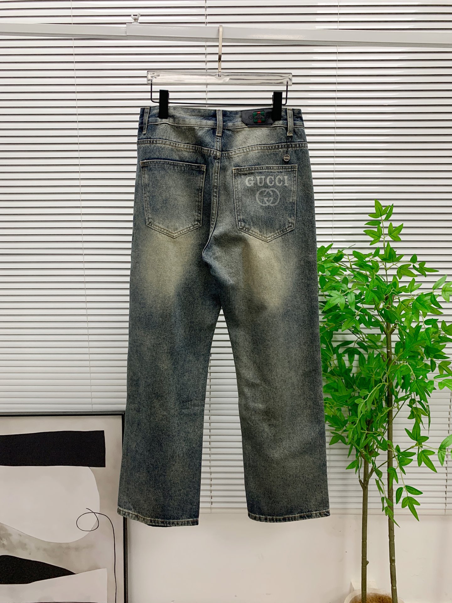 P 古驰【新品】高端独家发售 26SS四季款超燃炸街系列之最牛仔裤 独家隆重推出 原版定制高端品质面料 