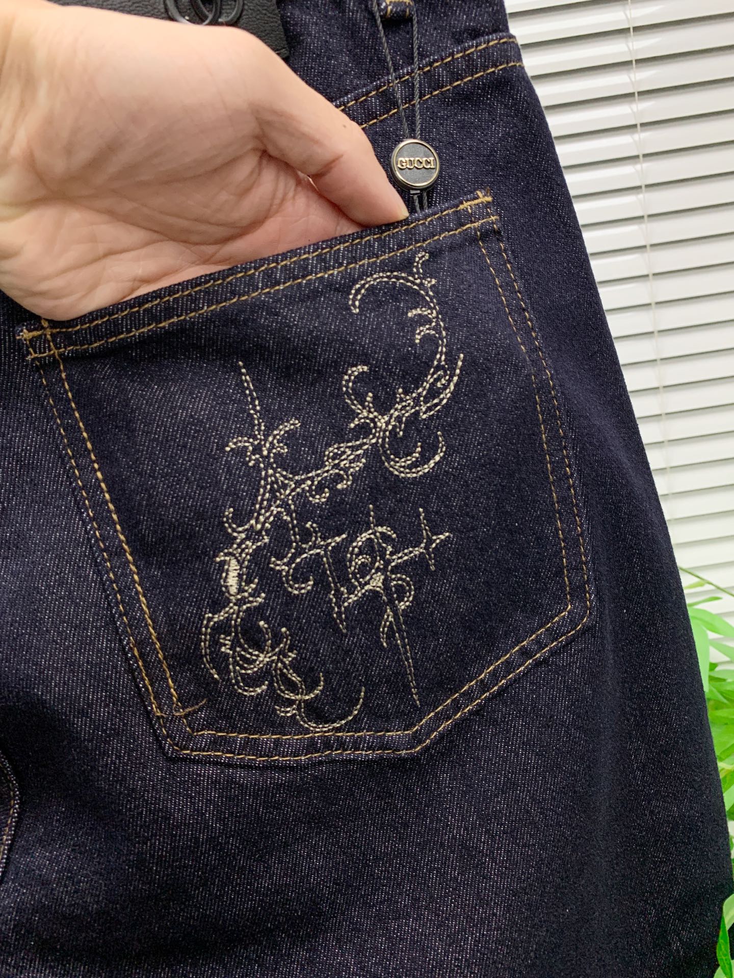 P 古驰【新品】高端独家发售 26SS四季款超燃炸街系列之最牛仔裤 独家隆重推出 原版定制高端品质面料 