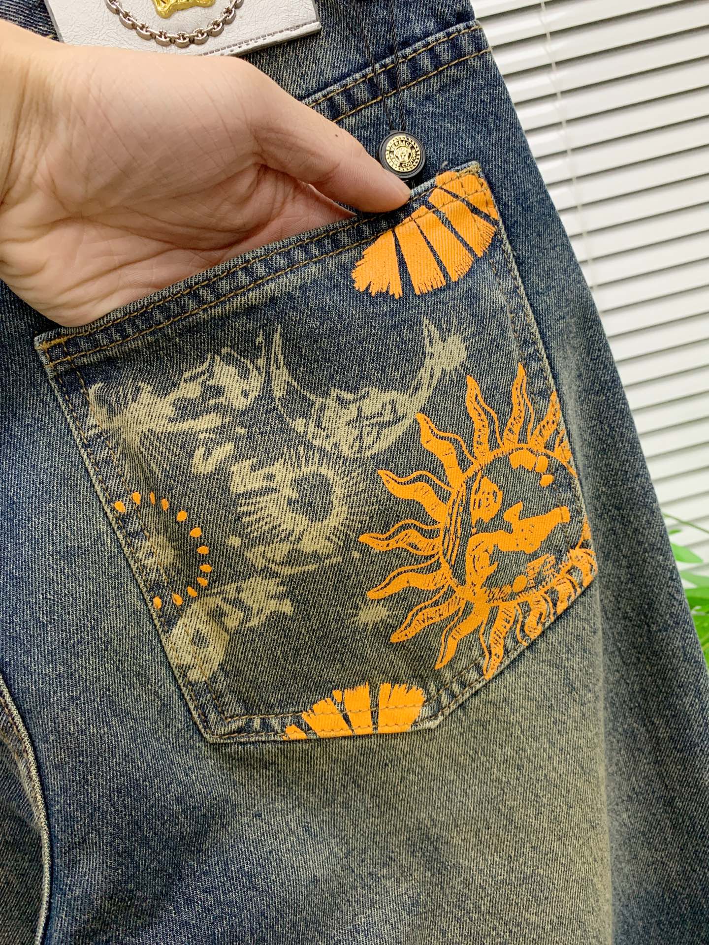 P 范思哲【新品】高端独家发售 26SS四季款超燃炸街系列之最牛仔裤 独家隆重推出 原版定制高端品质面料