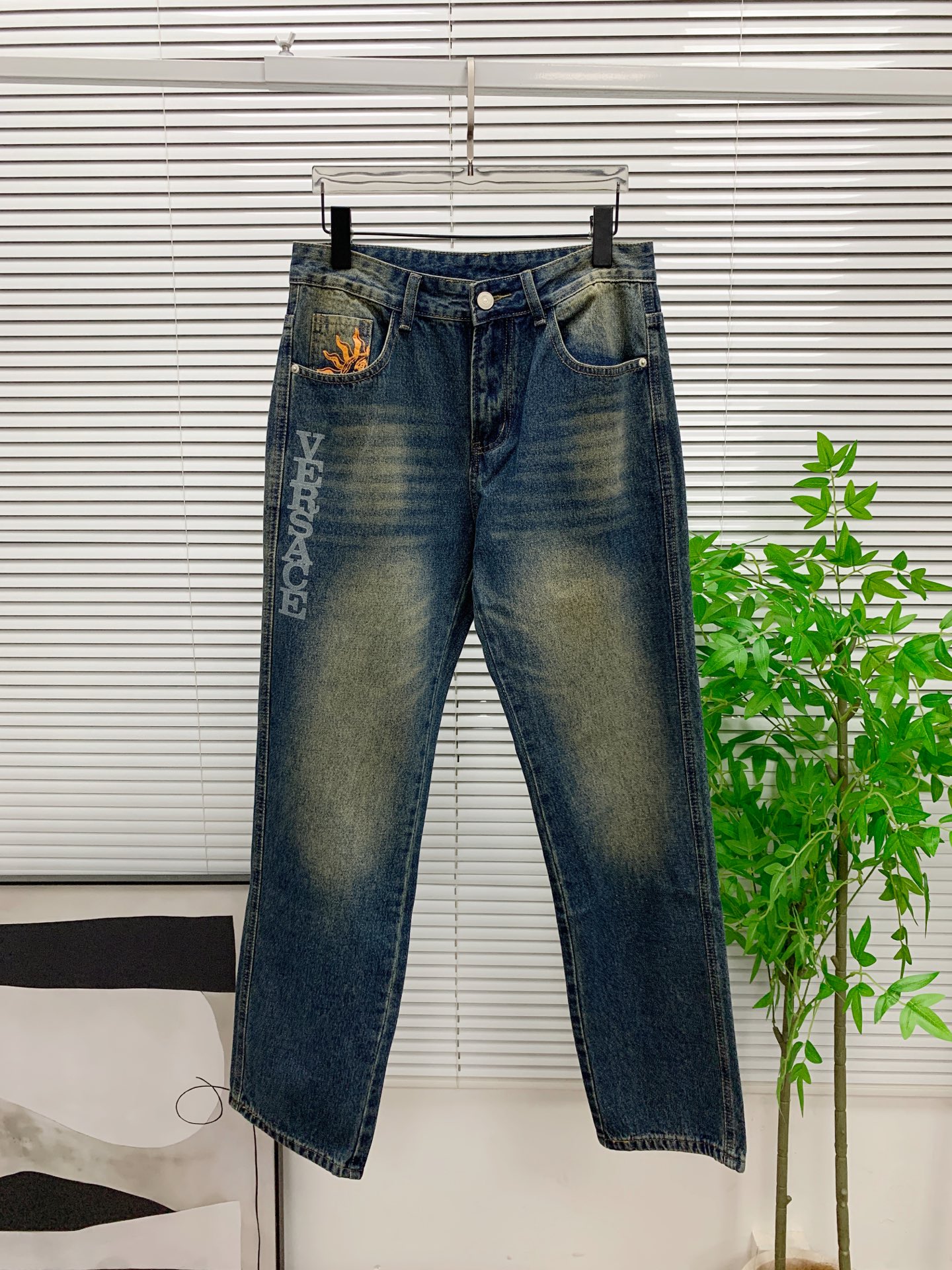 P 范思哲【新品】高端独家发售 26SS四季款超燃炸街系列之最牛仔裤 独家隆重推出 原版定制高端品质面料