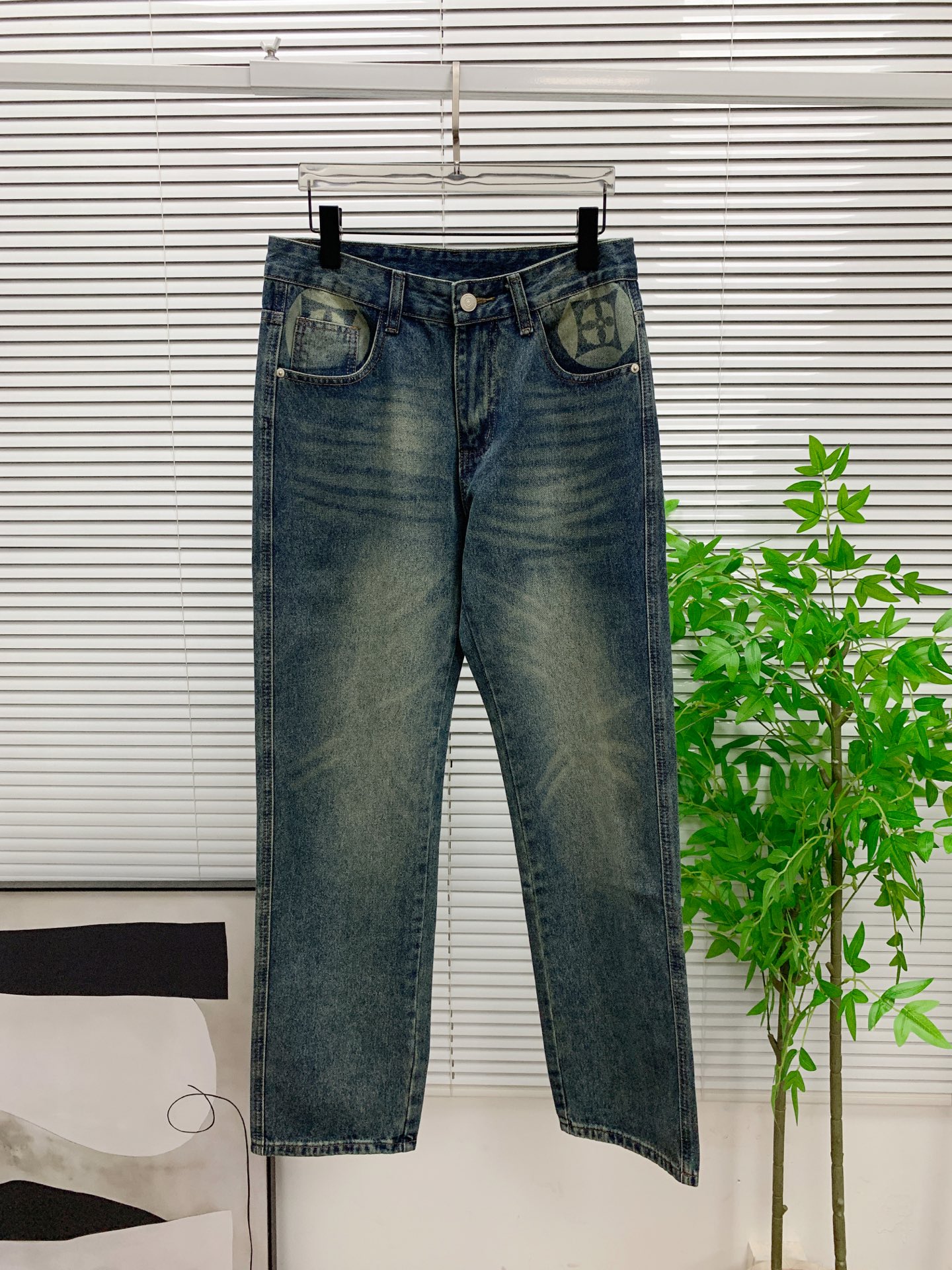 P LV【新品】高端独家发售 26SS四季款超燃炸街系列之最牛仔裤 独家隆重推出 原版定制高端品质面料 