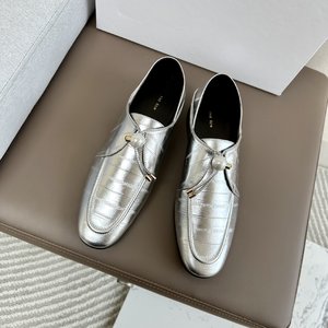 The Row Shoes Single Layer Replica Sale online Rubber Sheepskin Vintage
