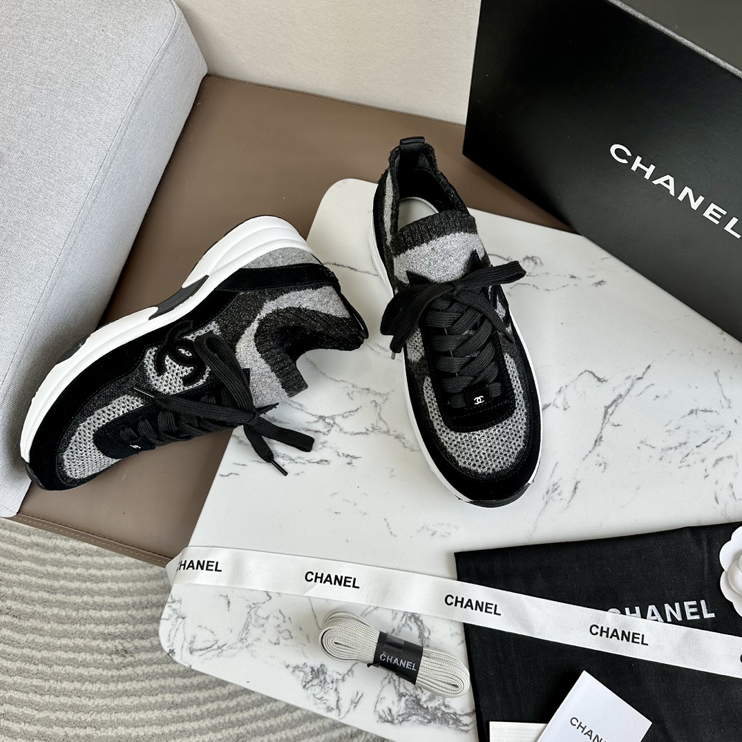 What 1:1 replica
 Chanel Casual Shoes Cowhide Deerskin Casual
