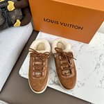Louis Vuitton Shoes Half Slippers Buy Cheap
 Splicing Calfskin Chamois Cowhide Rubber Wool Fall/Winter Collection Mini