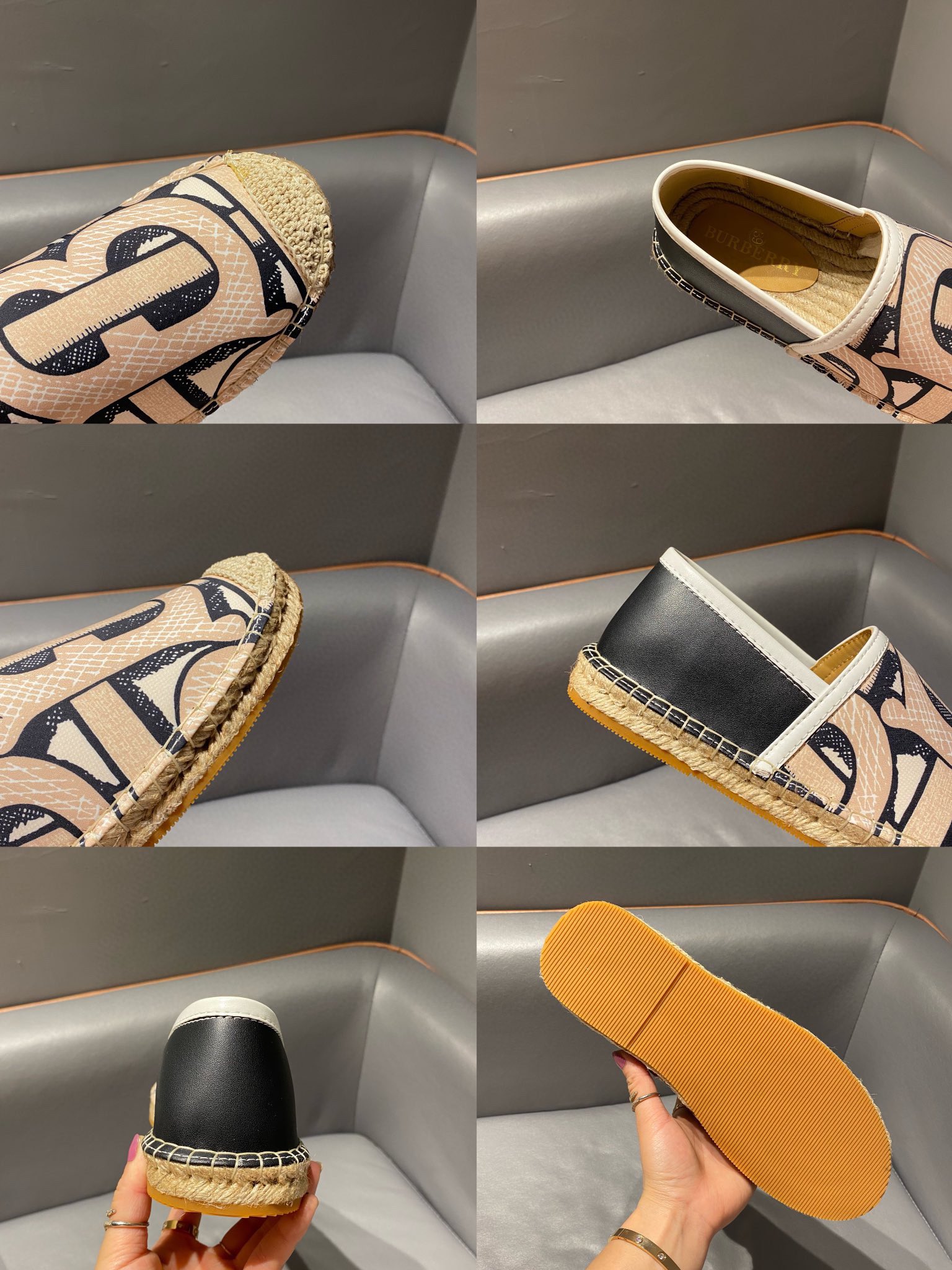 Precio de fábrica. Burberry de alta calidad últimos modelos de los hombres de un estribos Lefebvre z
