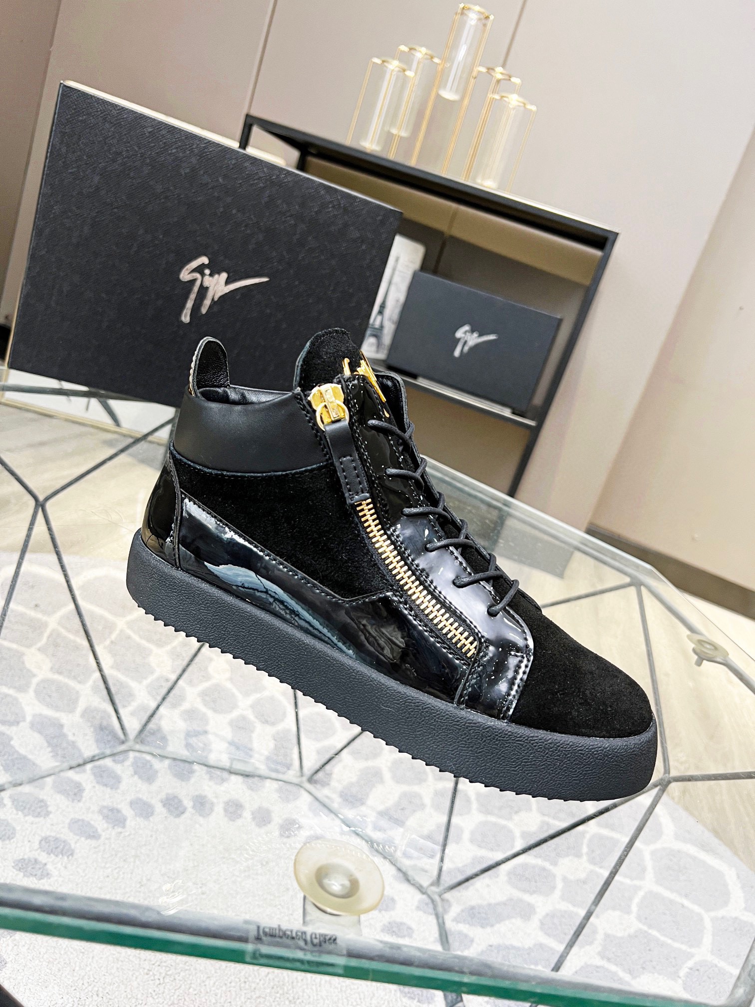 、，（）1:1（1:1）Giuseppe Zanotti1:1，． ¡Giuseppe Zanotti, de moda y único, zapatos de los hombres casuale