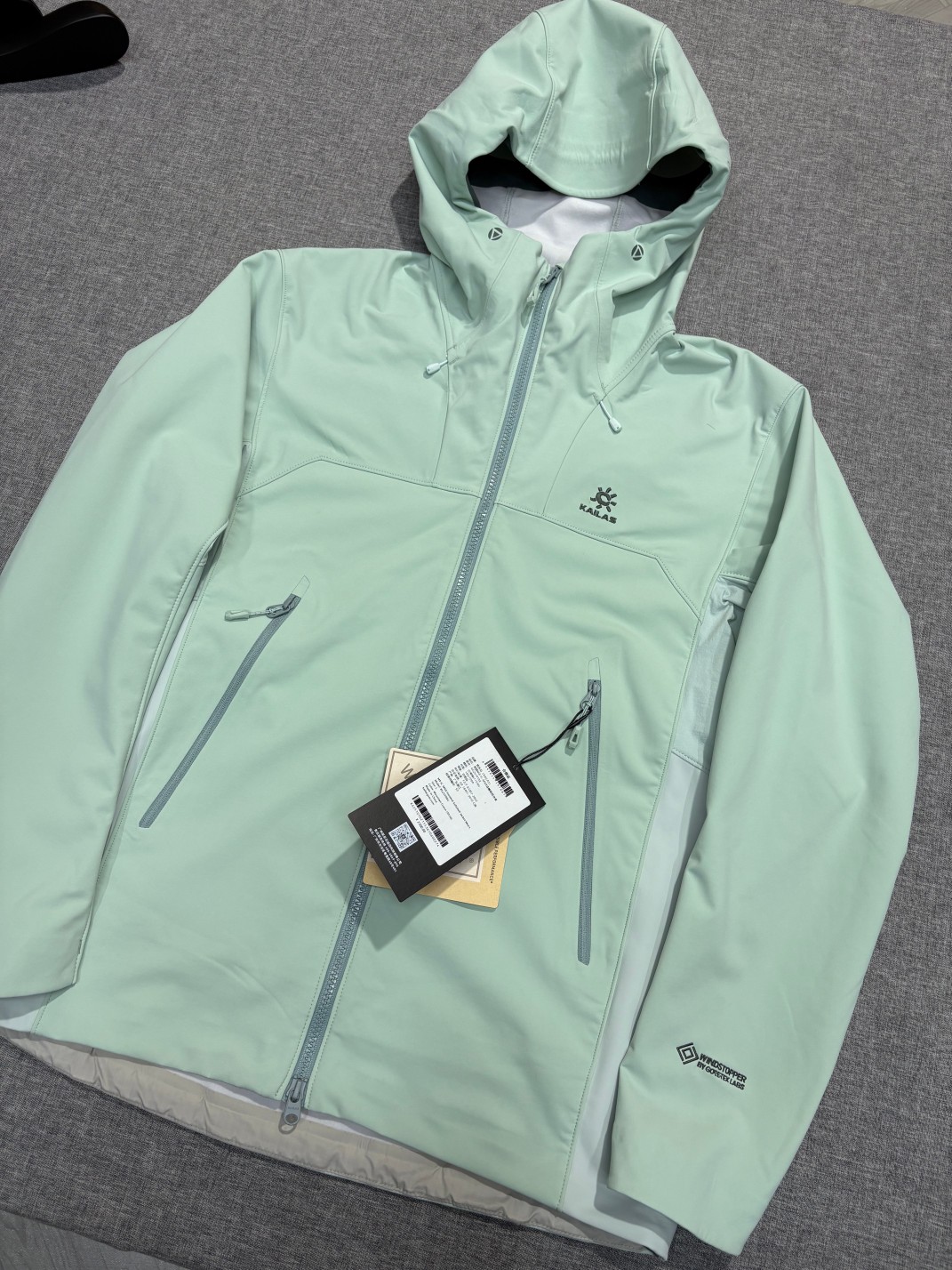 KAILAS凯乐石M8 IC-MAX连帽软壳衣外套GTX防风防泼保暖户外登山 ❗️25版 货号KG2519102 注意区别市面24老款❗️