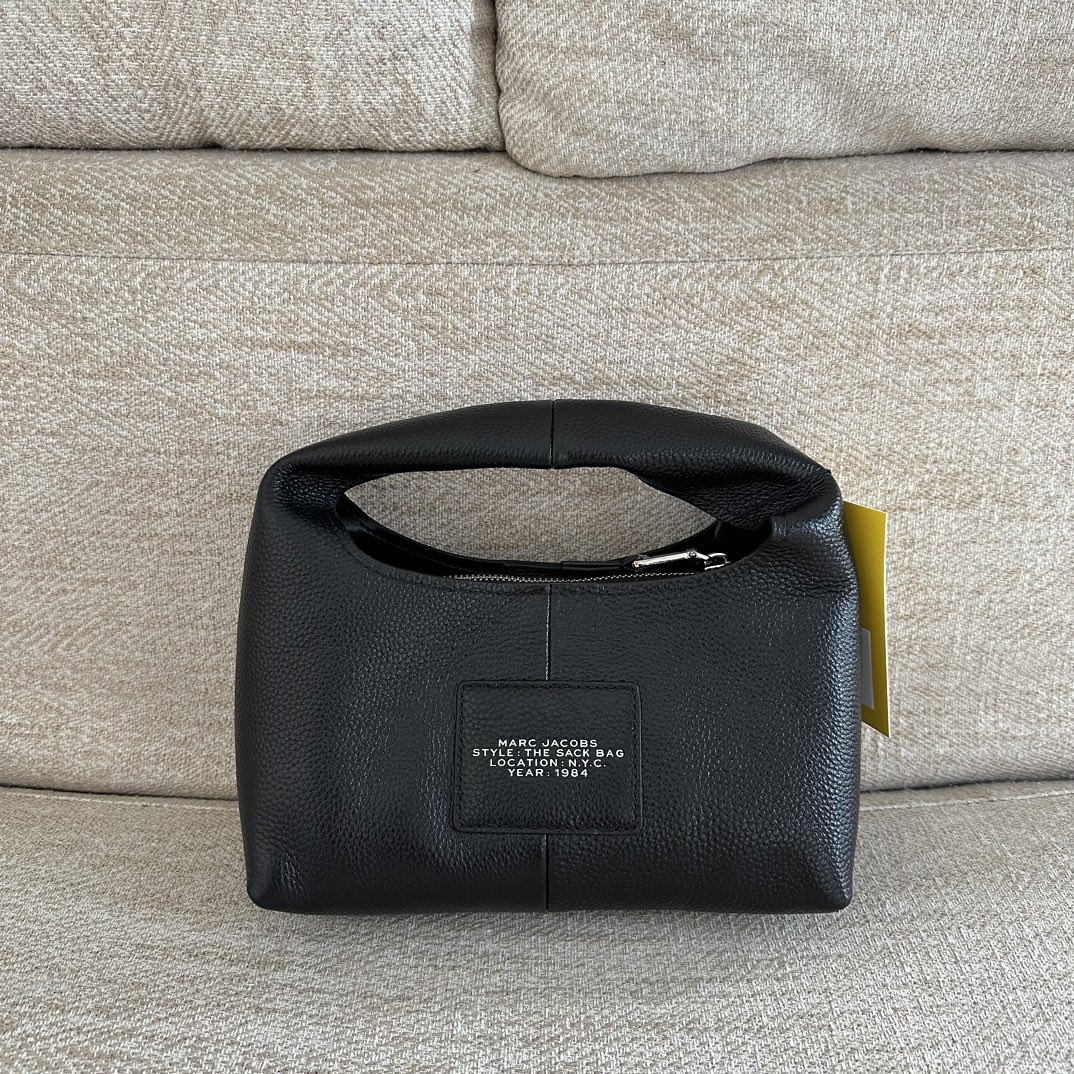 Marc Jacobs ～mj菜篮子手拎包 新款 粒面牛皮