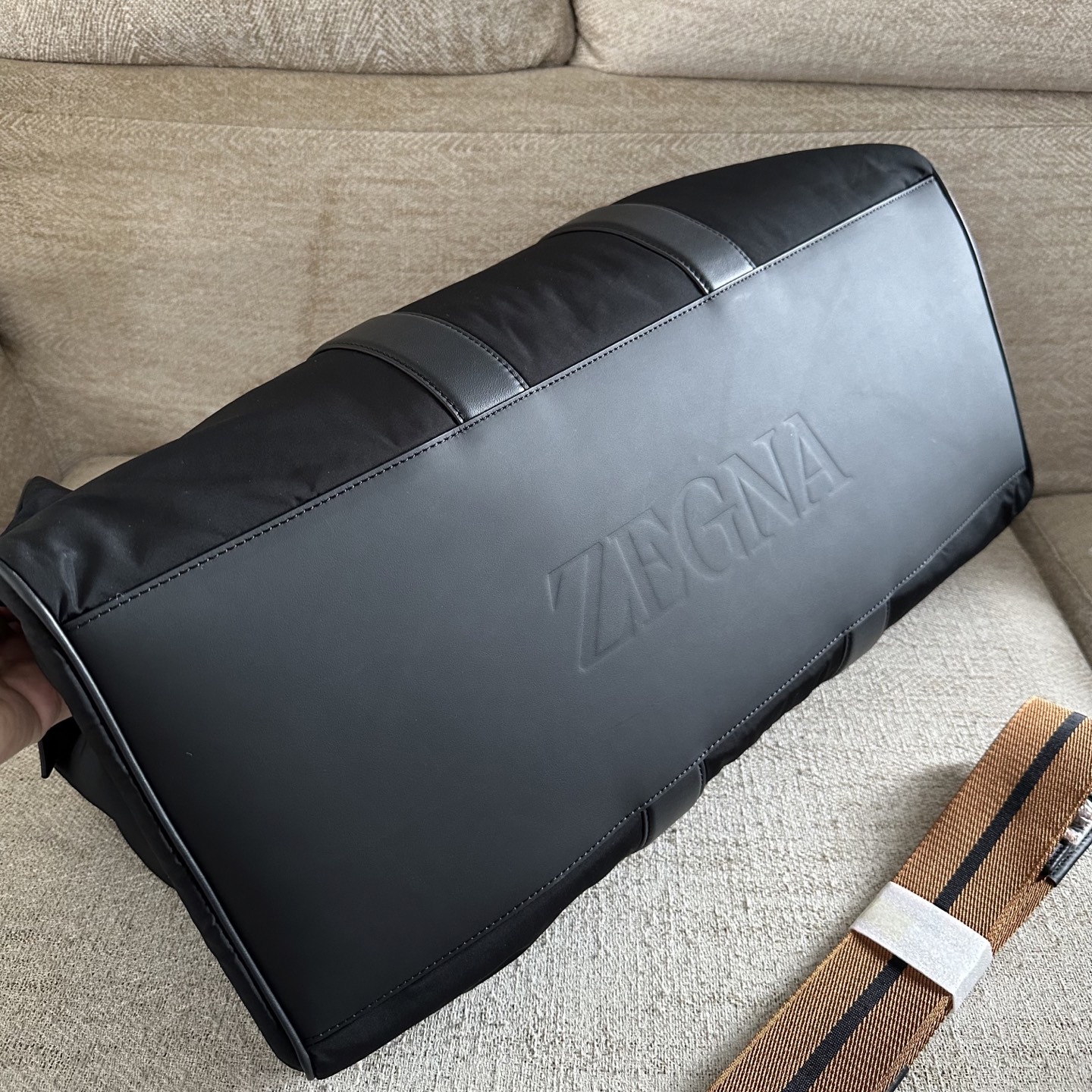 Дорожная сумка Zegna черная