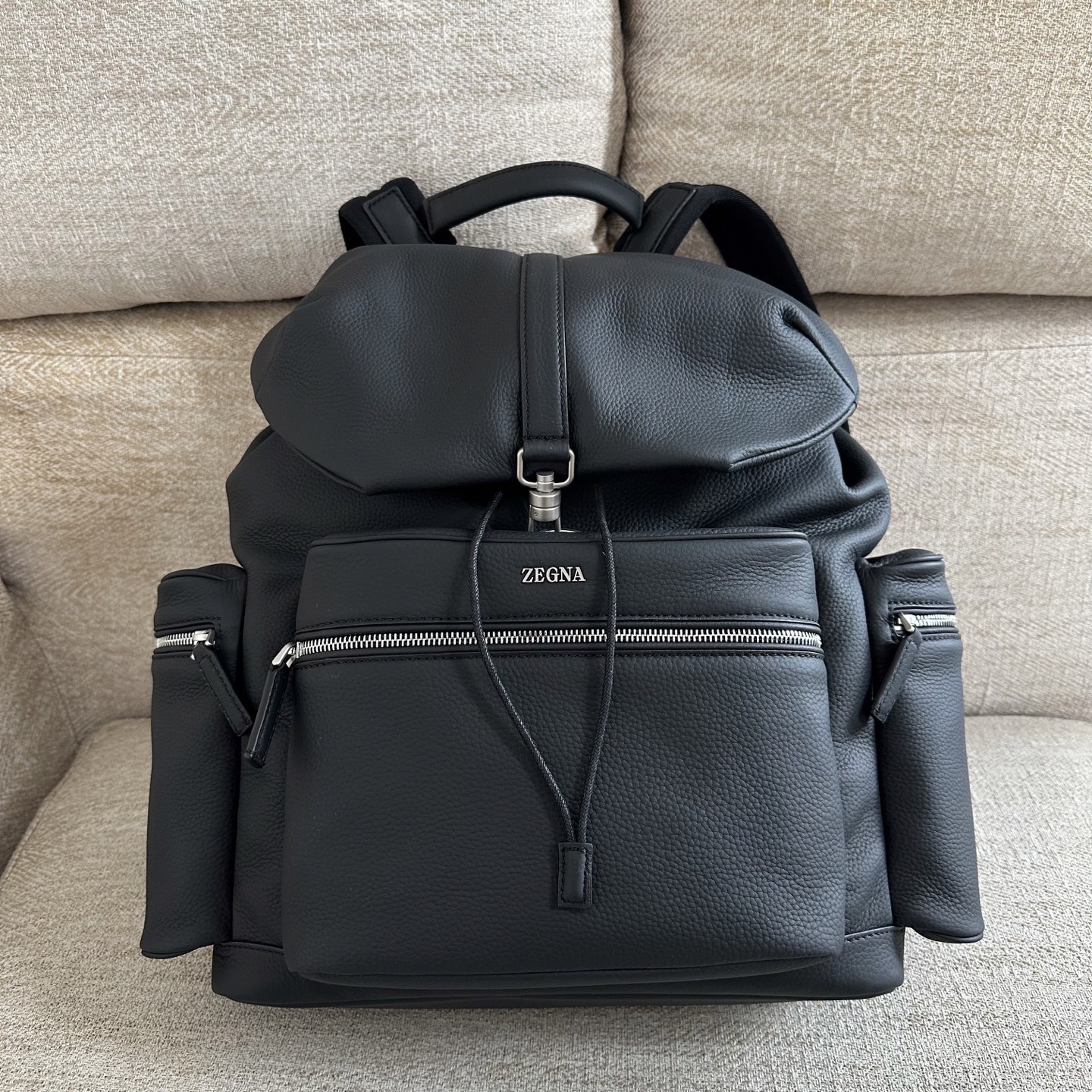 Рюкзак Zegna черный