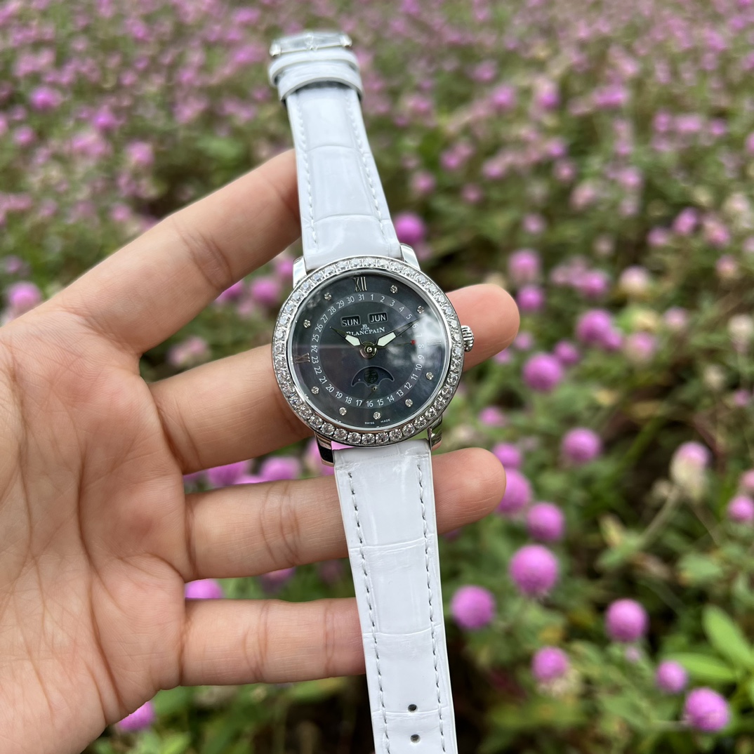 Blancpain שעונים כחול כסף