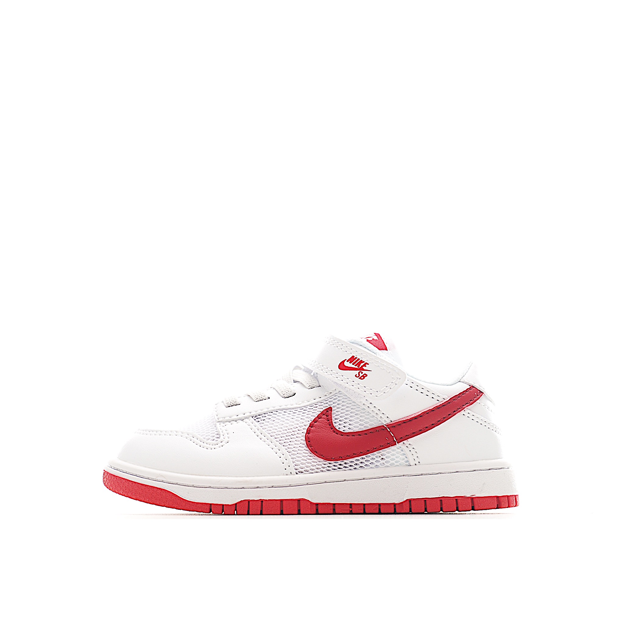 家有萌娃的看过来,这款高品质 NK SB网面儿童板鞋,5个配色超百搭。鞋面采用透气网布,搭配魔术贴设计,穿脱方便。无论是日常出行还是运动玩耍,都能为孩子的小脚丫提供舒适保护。 货号:0103 尺码:24-37-选品中心