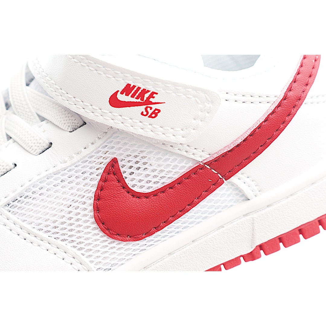 图片[6]-家有萌娃的看过来，这款高品质 NK SB网面儿童板鞋，5个配色超百搭。鞋面采用透气网布，搭配魔术贴设计，穿脱方便。无论是日常出行还是运动玩耍，都能为孩子的小脚丫提供舒适保护。 货号：0103 尺码：24-37-选品中心