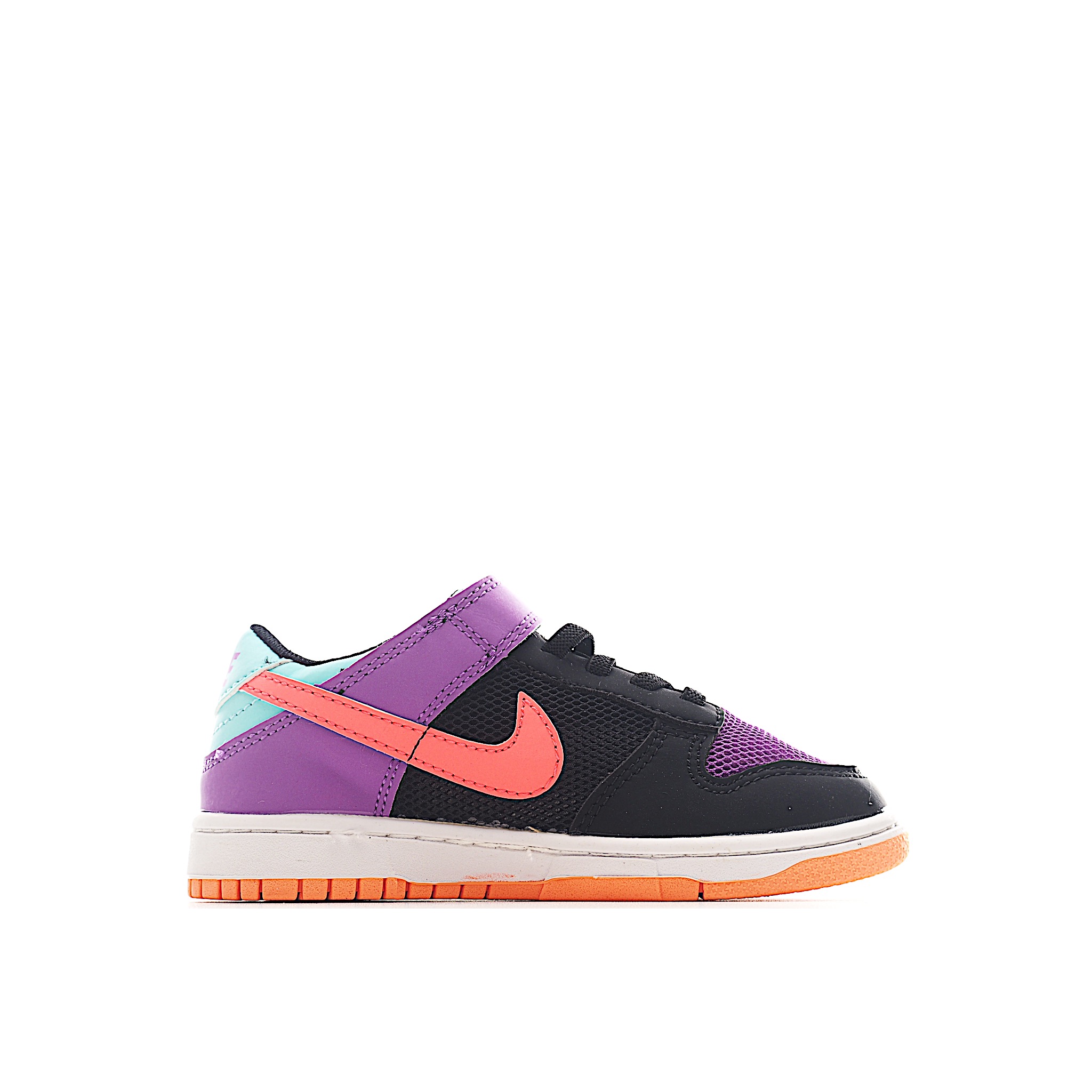 图片[2]-家有萌娃的看过来，这款高品质 NK SB网面儿童板鞋，5个配色超百搭。鞋面采用透气网布，搭配魔术贴设计，穿脱方便。无论是日常出行还是运动玩耍，都能为孩子的小脚丫提供舒适保护。 货号：0083 尺码：24-37-选品中心