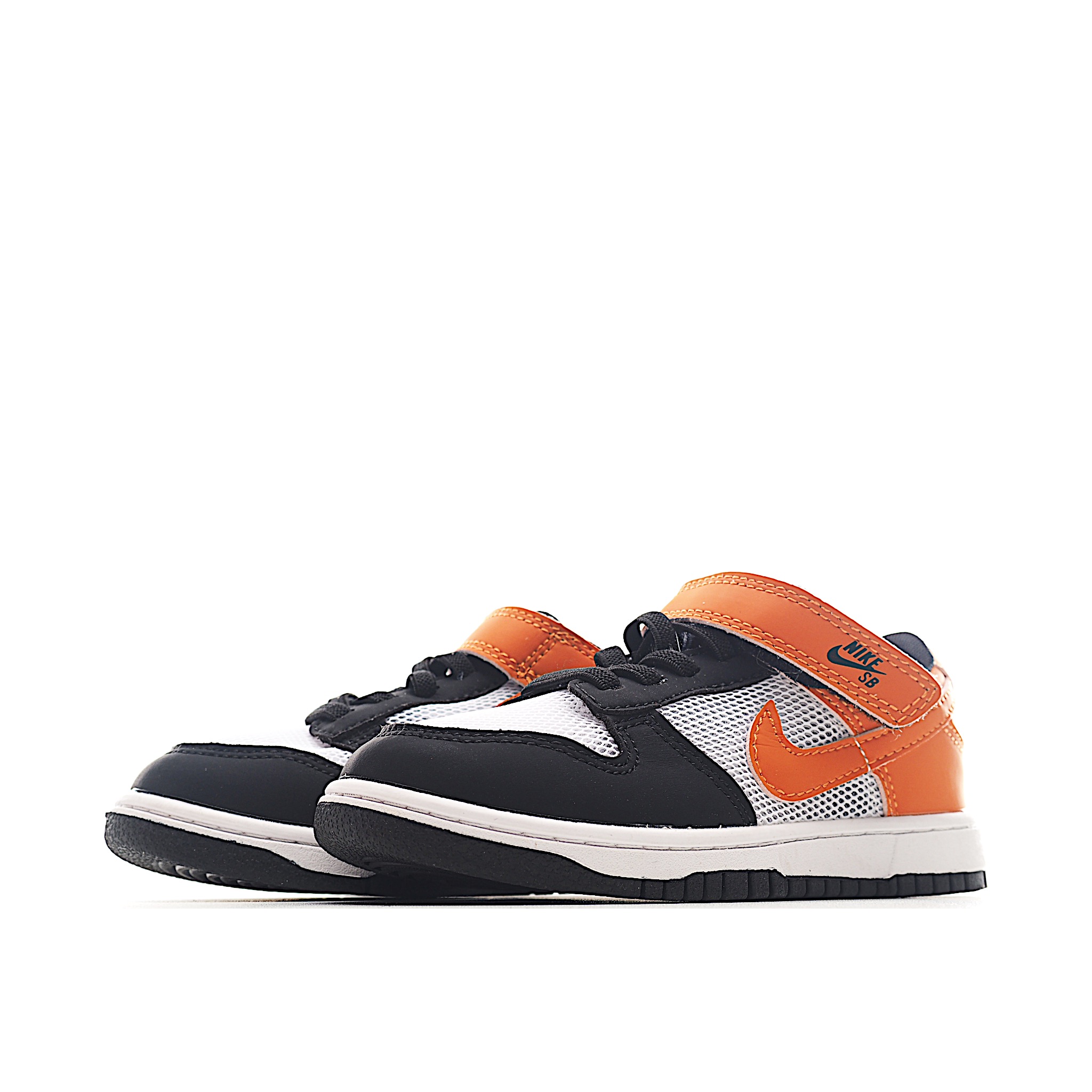 图片[3]-家有萌娃的看过来，这款高品质 NK SB网面儿童板鞋，5个配色超百搭。鞋面采用透气网布，搭配魔术贴设计，穿脱方便。无论是日常出行还是运动玩耍，都能为孩子的小脚丫提供舒适保护。 货号：0058 尺码：24-37-选品中心