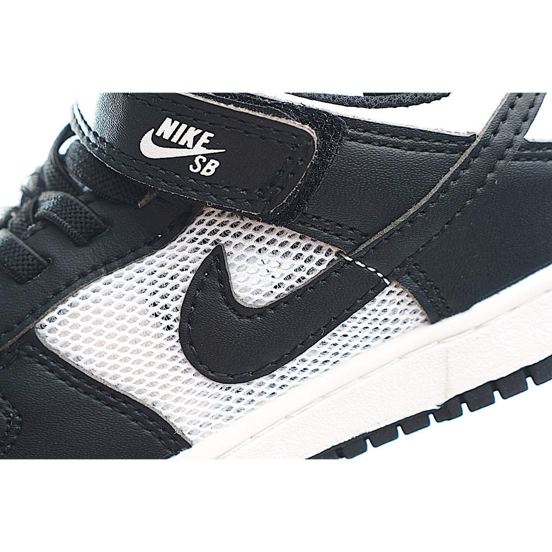 图片[6]-家有萌娃的看过来，这款高品质 NK SB网面儿童板鞋，5个配色超百搭。鞋面采用透气网布，搭配魔术贴设计，穿脱方便。无论是日常出行还是运动玩耍，都能为孩子的小脚丫提供舒适保护。 货号：0100 尺码：24-37-选品中心