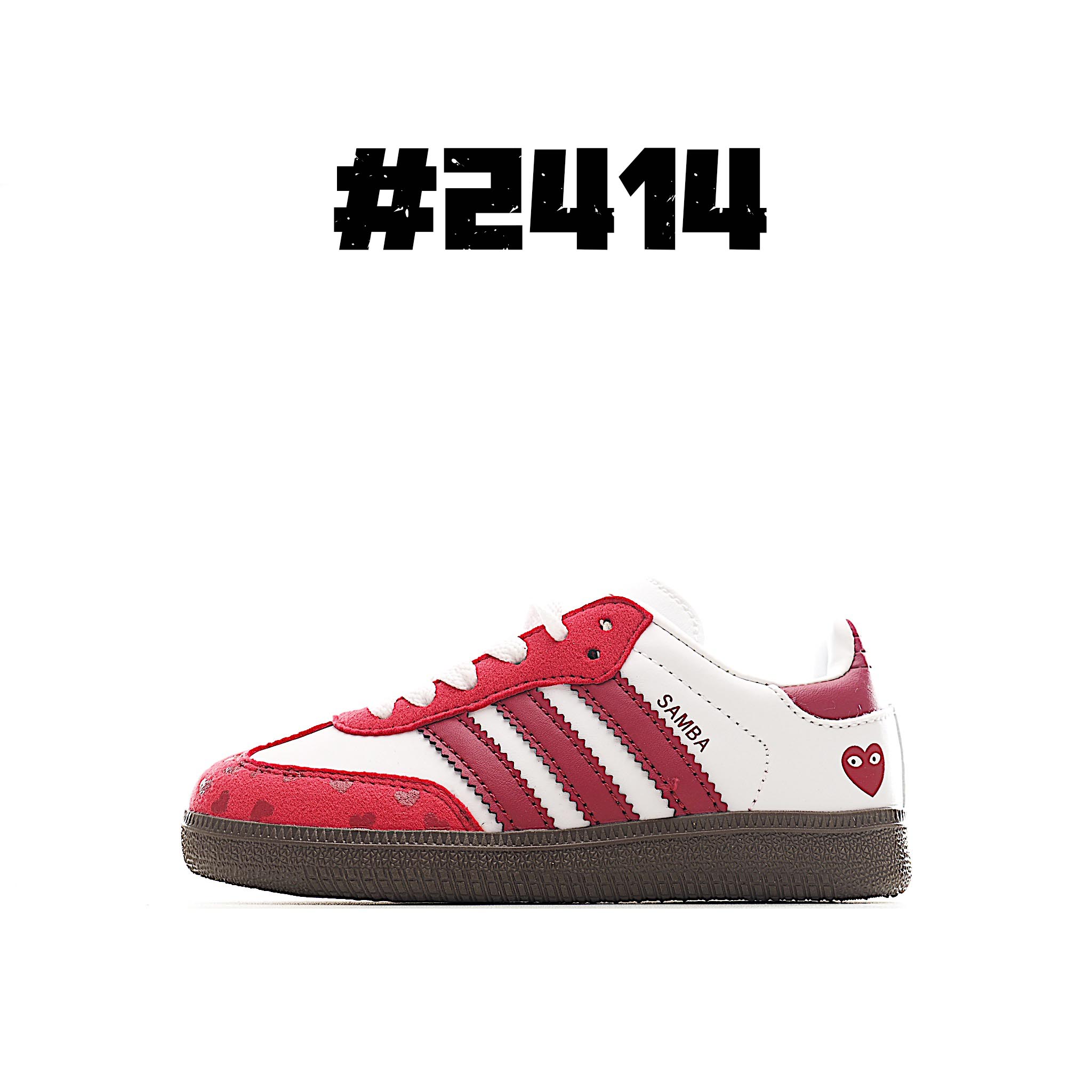 图片[8]-AD 德训 低帮儿童休闲鞋 注：22-27松紧带，28-37系带 如果你回到 1960 年代，你会发现职业足球运动员穿着桑巴，就像这些婴儿鞋一样，几乎就像他们一样。尺寸缩小适合儿童，配有柔软的鞋垫，在全天玩耍时感觉舒适。皮革鞋面、胶橡胶鞋底和3条纹保持经典。 尺码：22-37-选品中心