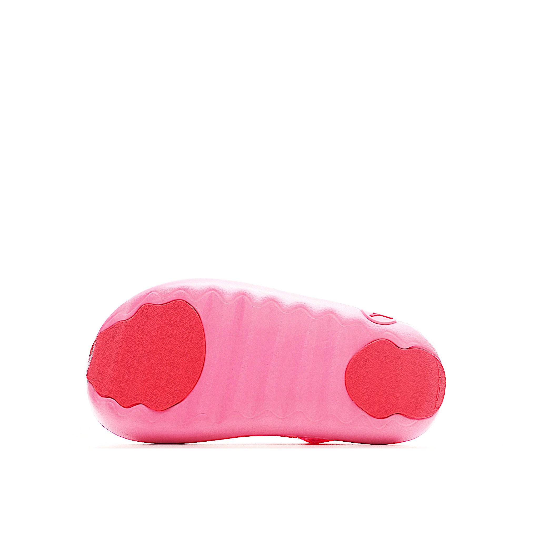 图片[9]-凭借其简单的套穿式设计，为小脚带来无处不在、无所不能的能量。它由一块坚固而有支撑力的泡沫制成，配有弹性鞋跟带和纹理鞋垫，可帮助将小宝贝的脚固定到位。 货号：小童3600 大童2600 尺码：22-35-选品中心