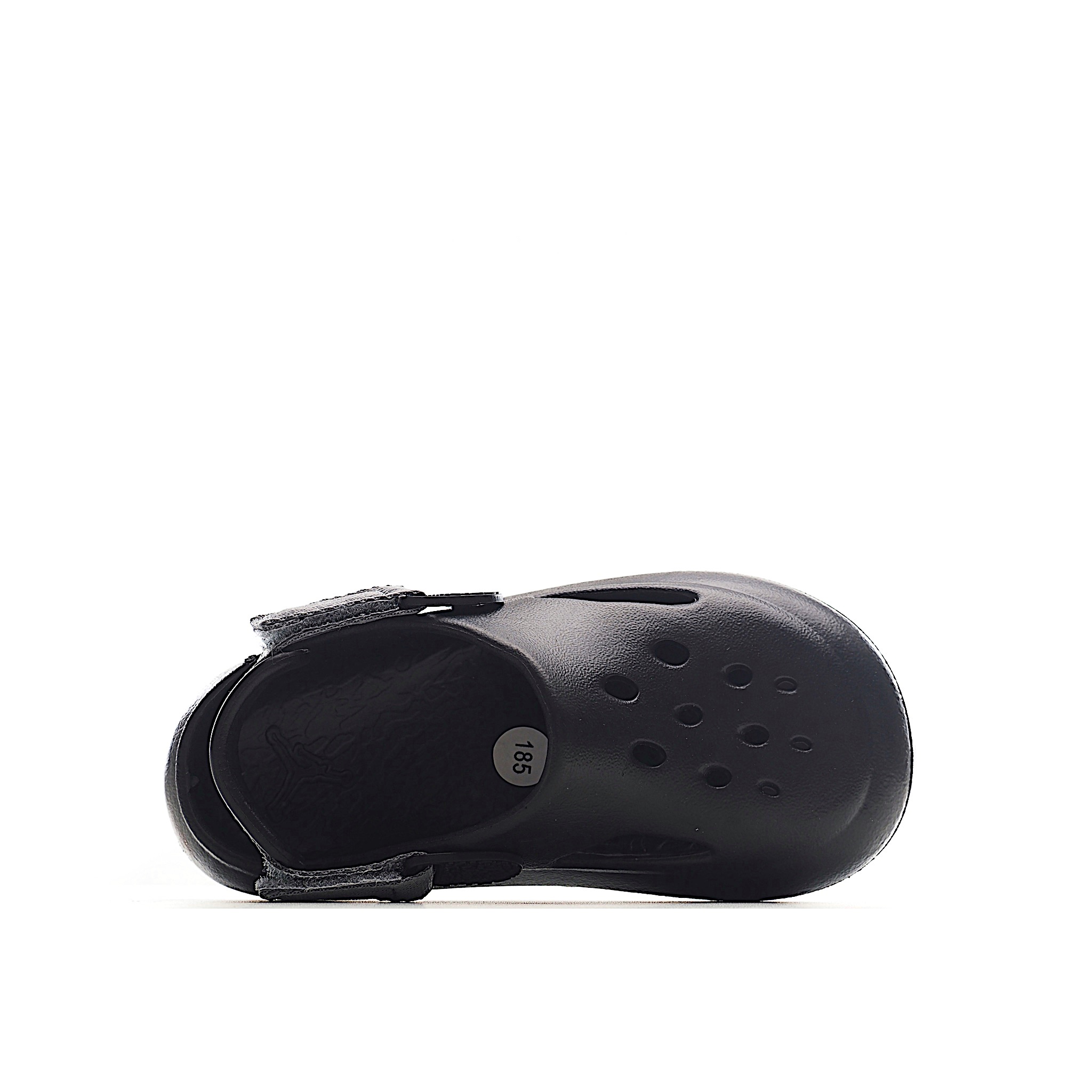 图片[8]-凭借其简单的套穿式设计，为小脚带来无处不在、无所不能的能量。它由一块坚固而有支撑力的泡沫制成，配有弹性鞋跟带和纹理鞋垫，可帮助将小宝贝的脚固定到位。 货号：小童3001 大童2001 尺码：22-35-选品中心