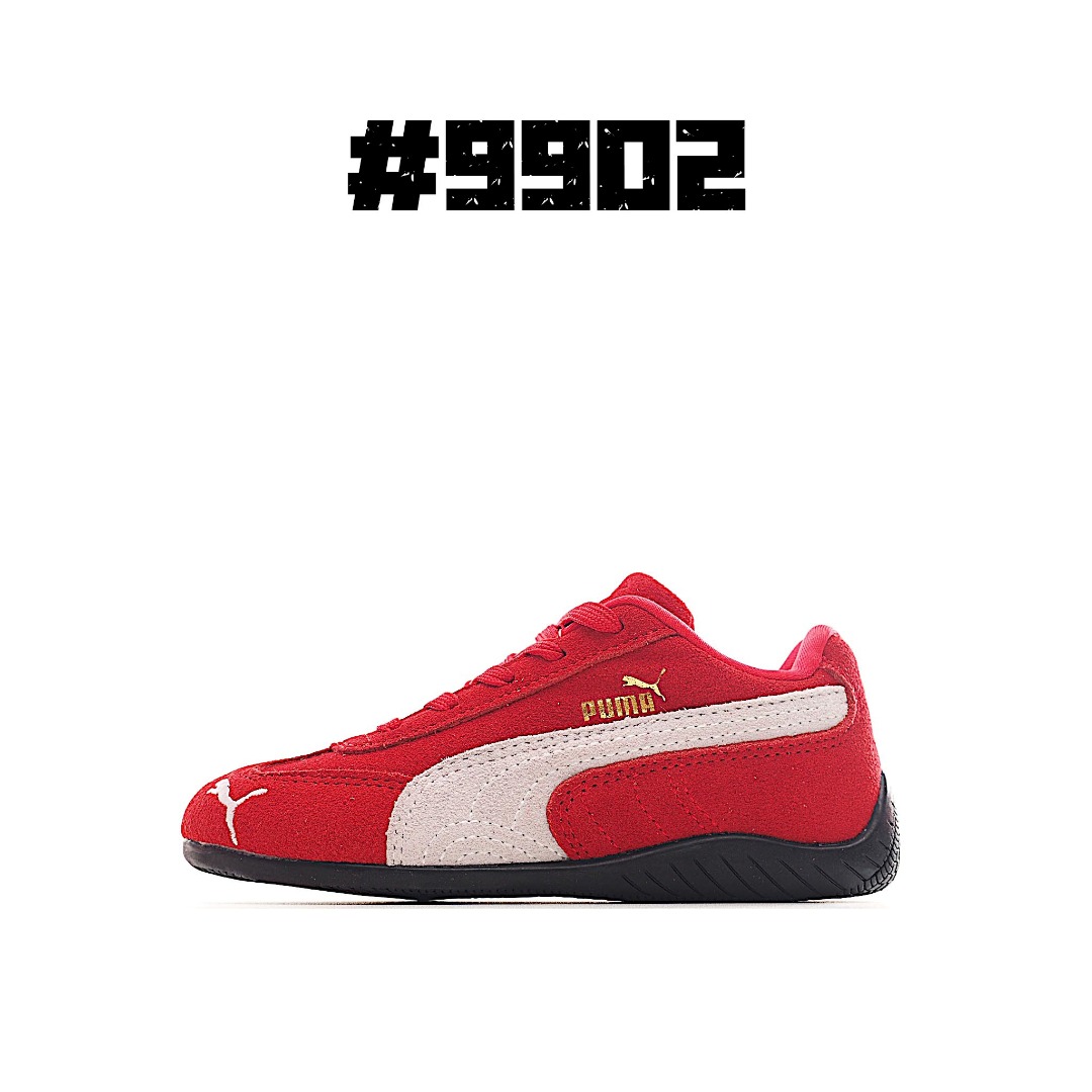 图片[6]-猪八 PA 美洲狮赛车儿童鞋 灵感来自赛道速度的PA经典之作，以其赛车鞋风格的形状和流畅的线条在人群中脱颖而出，看起来快速而大胆。将赛车运动带到街头，用我们标志性轮廓的最新版本来引领低调的潮流。 尺码：24-35-选品中心