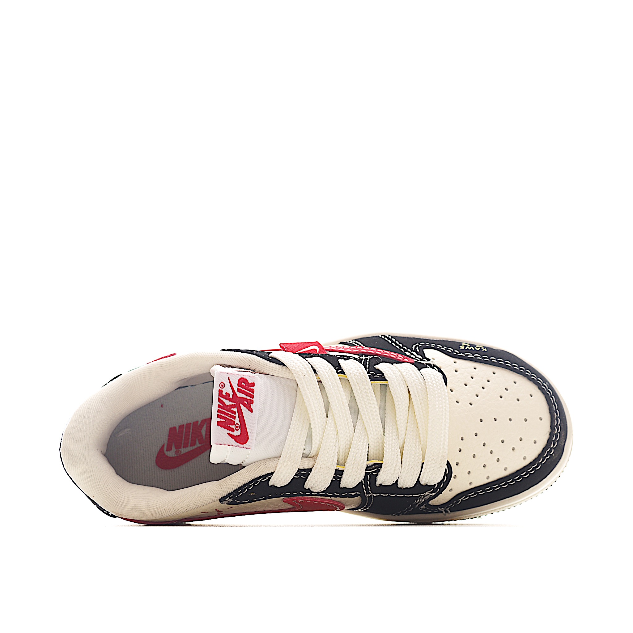 图片[6]-这款时尚与舒适并存的潮流鞋，其耐磨鞋底和优质材料确保小脚始终舒适，适合各种日常活动，使其成为儿童运动鞋爱好者的完美选择。鞋跟采用联合品牌细节，脚下饰有标志性的双色橡胶鞋底，确保您的孩子在场上踢得最好。 货号：4024 尺码：24-37-选品中心