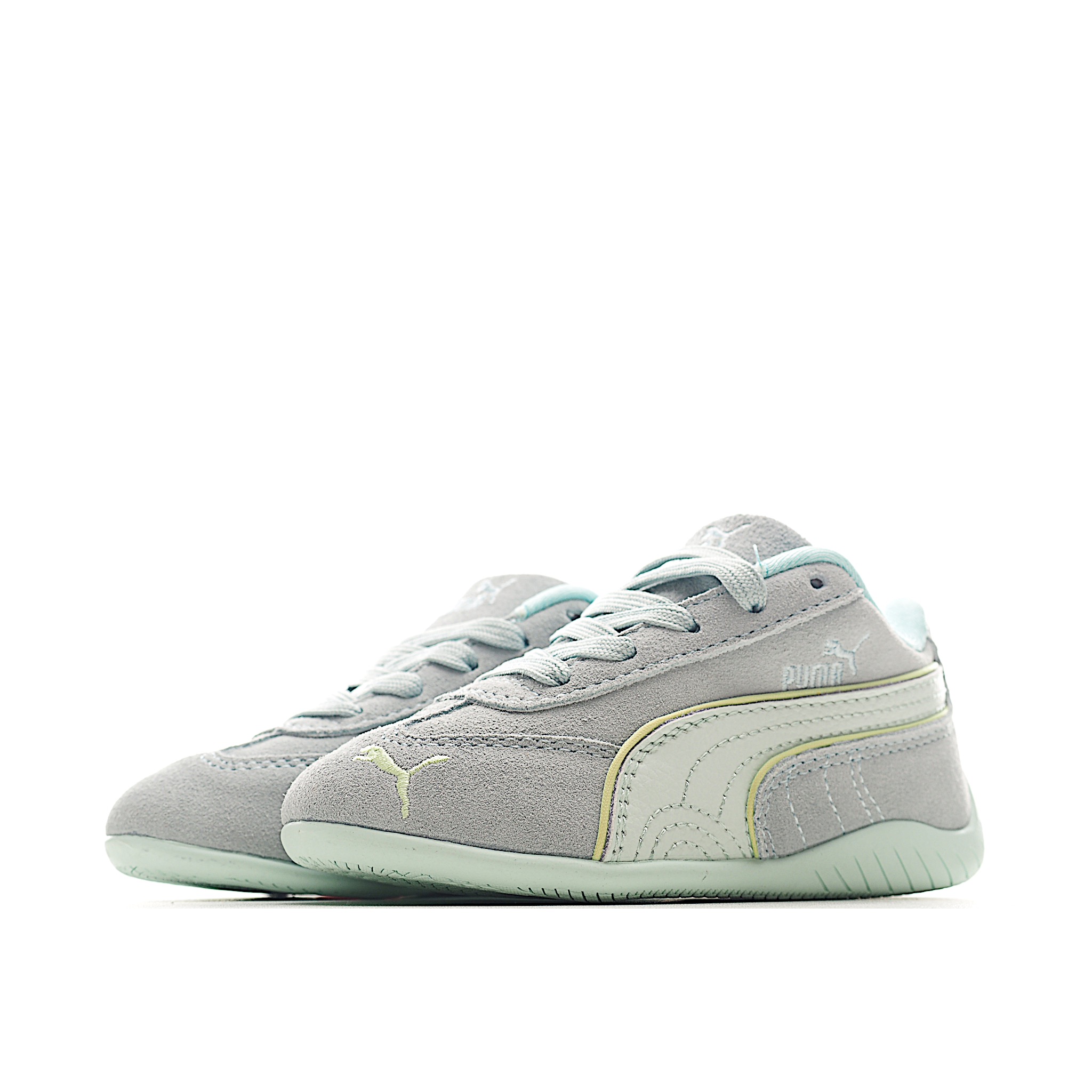 图片[3]-调PA 美洲狮赛车儿童鞋 灵感来自赛道速度的PA经典之作，以其赛车鞋风格的形状和流畅的线条在人群中脱颖而出，看起来快速而大胆。将赛车运动带到街头，用我们标志性轮廓的最新版本来引领低调的潮流。 尺码：24-35-选品中心