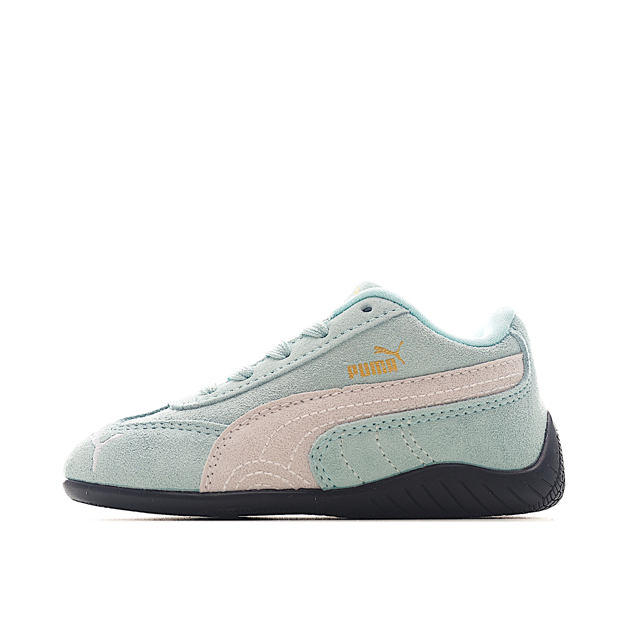 调PA 美洲狮赛车儿童鞋 灵感来自赛道速度的PA经典之作，以其赛车鞋风格的形状和流畅的线条在人群中脱颖而出，看起来快速而大胆。将赛车运动带到街头，用我们标志性轮廓的最新版本来引领低调的潮流。 尺码：24-35-选品中心