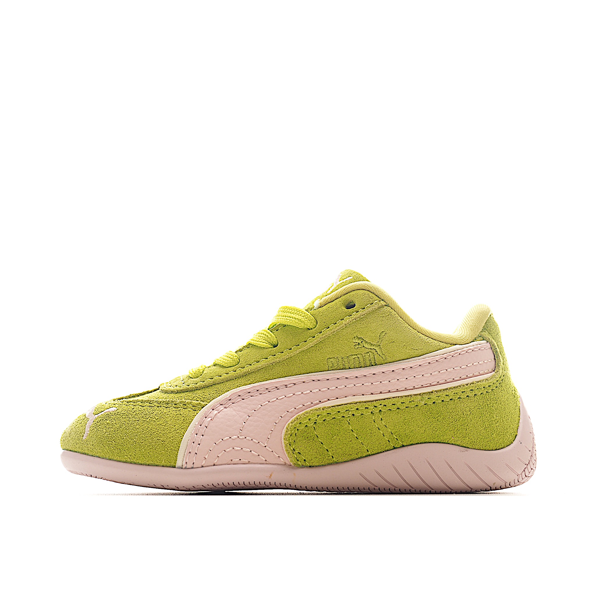 调PA 美洲狮赛车儿童鞋 灵感来自赛道速度的PA经典之作，以其赛车鞋风格的形状和流畅的线条在人群中脱颖而出，看起来快速而大胆。将赛车运动带到街头，用我们标志性轮廓的最新版本来引领低调的潮流。 尺码：24-35-选品中心