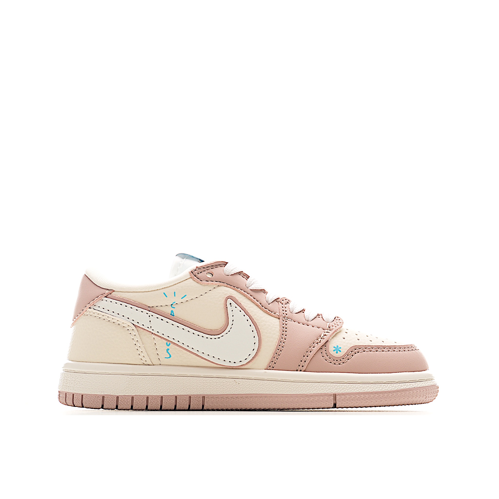 图片[2]-这款时尚与舒适并存的潮流鞋，其耐磨鞋底和优质材料确保小脚始终舒适，适合各种日常活动，使其成为儿童运动鞋爱好者的完美选择。鞋跟采用联合品牌细节，脚下饰有标志性的双色橡胶鞋底，确保您的孩子在场上踢得最好。 货号：7206 尺码：24-37-选品中心