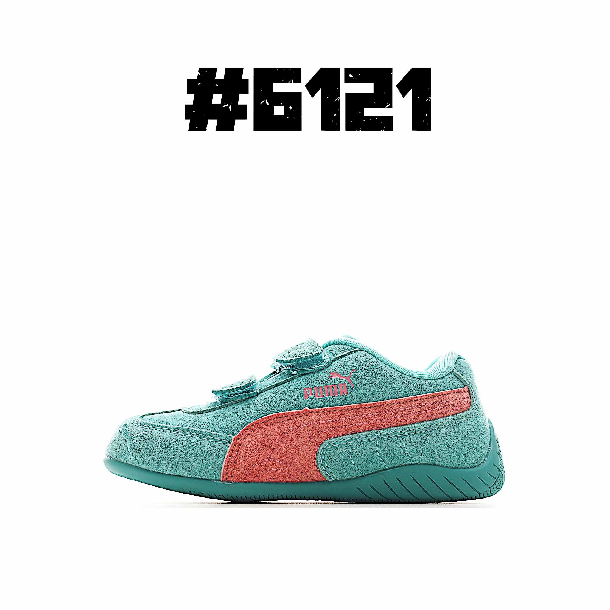 图片[7]-PA 赛车双魔术贴儿童鞋 以其赛车鞋风格的形状和流畅的线条在人群中脱颖而出，看起来快速而大胆。将赛车运动带到街头，用我们标志性轮廓的最新版本来引领低调的潮流。 尺码：24-35-选品中心