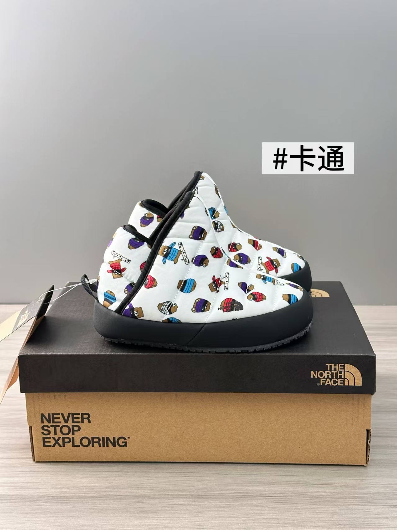 图片[3]-北面高帮面包鞋 独家北面高帮新款，经典黑色🖤，永远经典的配色，随便搭配任何裤子，回头率拉满💯-选品中心