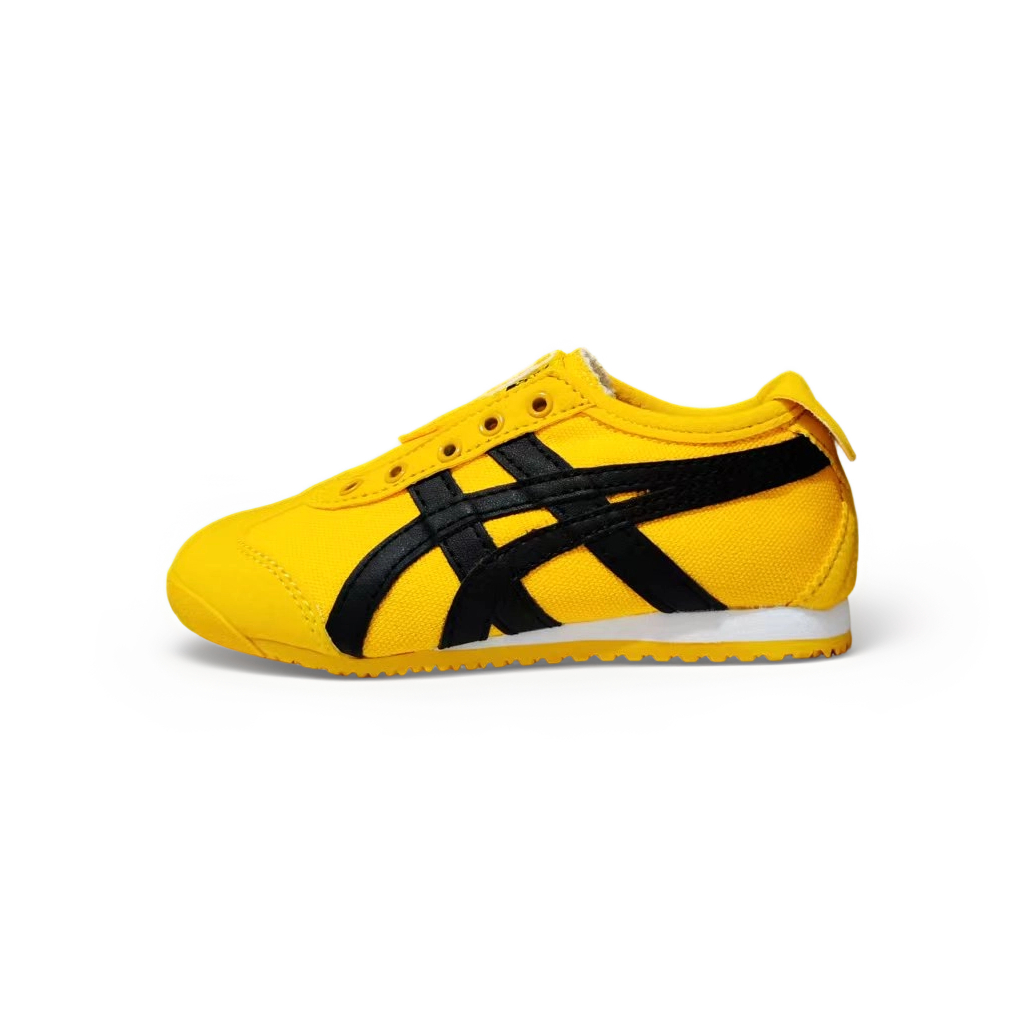 @150 Zapatillas sin cordones de lona para niños Asics. ASICS tiene un temperamento muy connotativo. El modelo de lienzo…