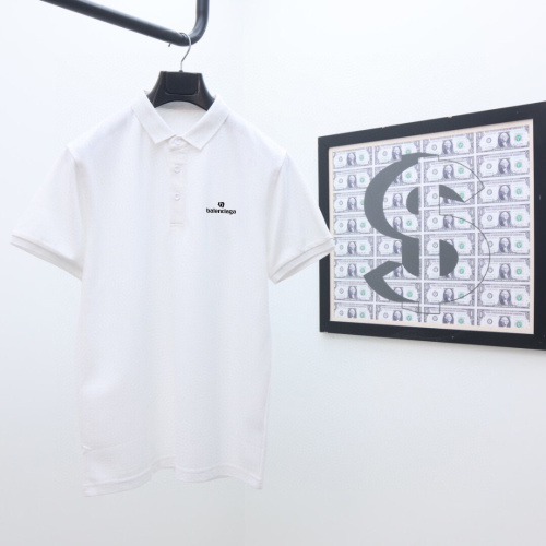 Balenciaga Polo Shirt - Short Sleeve, Solid Color, Premium Quality Cotton 1 Balenciaga Polo Shirt - Short Sleeve, Solid Color, Premium Quality Cotton