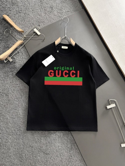 Gucci Original 260G Pure Cotton T-Shirt Loose Fit Short Sleeve 1 Gucci Original 260G Pure Cotton T-Shirt Loose Fit Short Sleeve