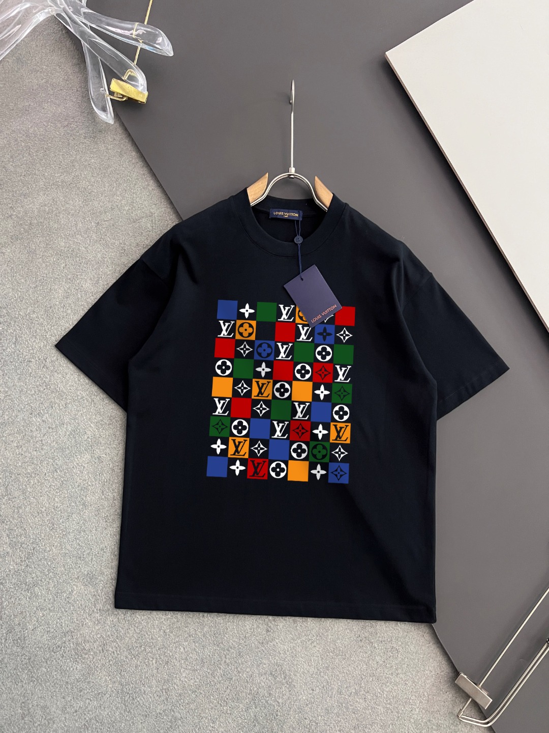 P70 1v *] Camiseta holgada de niño bonito de doble hilo de algodón puro de 260 g) Venta caliente de primavera y verano …