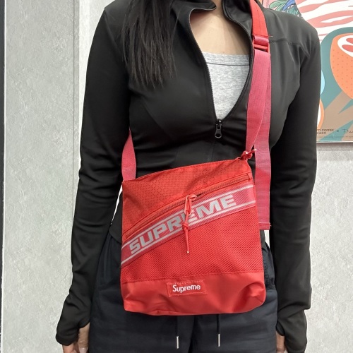 Supreme SUP Letter Woven Shoulder Bag, Multi-Functional Sports Crossbody Bag 1 Supreme SUP Letter Woven Shoulder Bag, Multi-Functional Sports Crossbody Bag