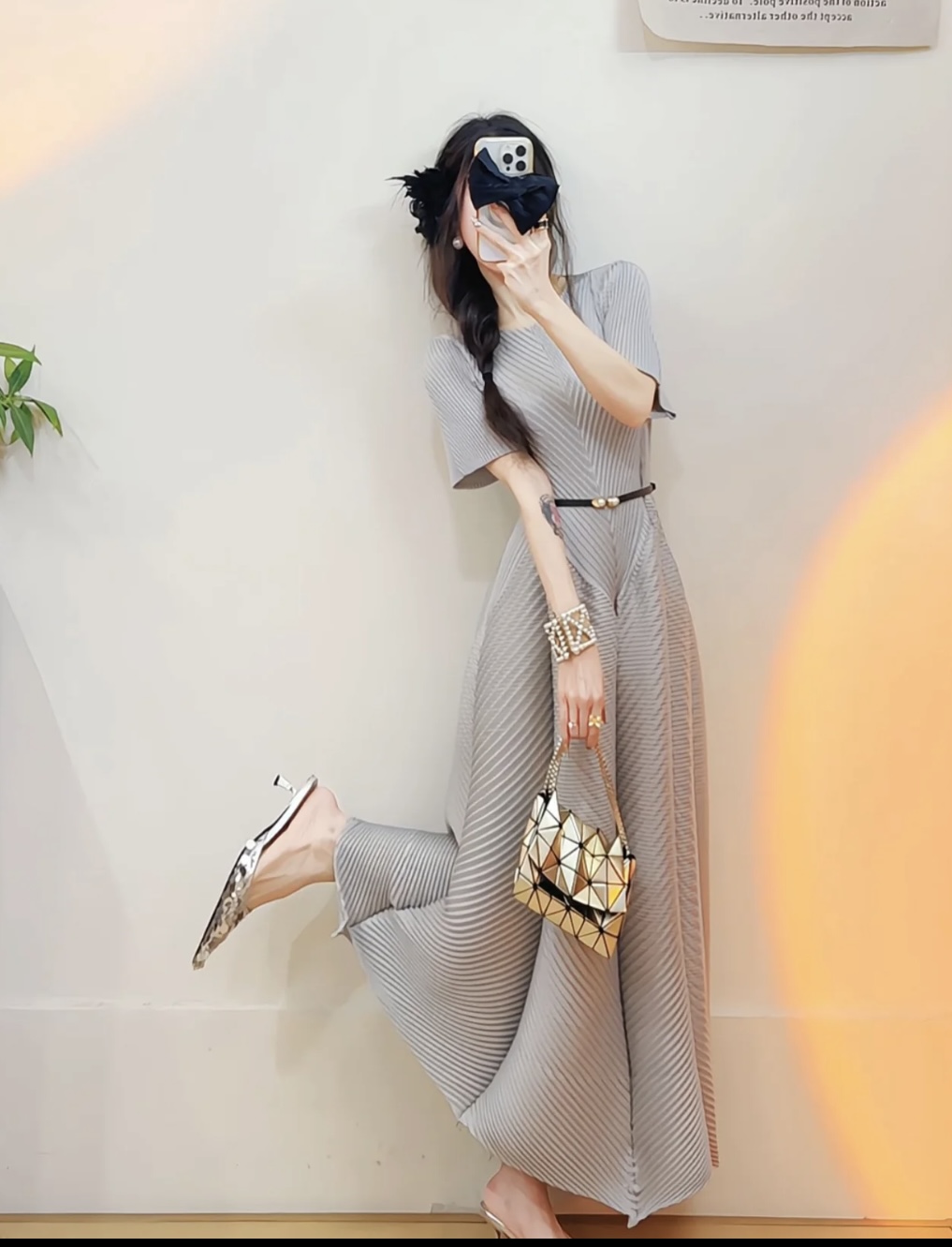 High-Quality Women’s Dress Set in Three Houses, Wrinkle-Resistant for Lifelong Elegance - 图片 2