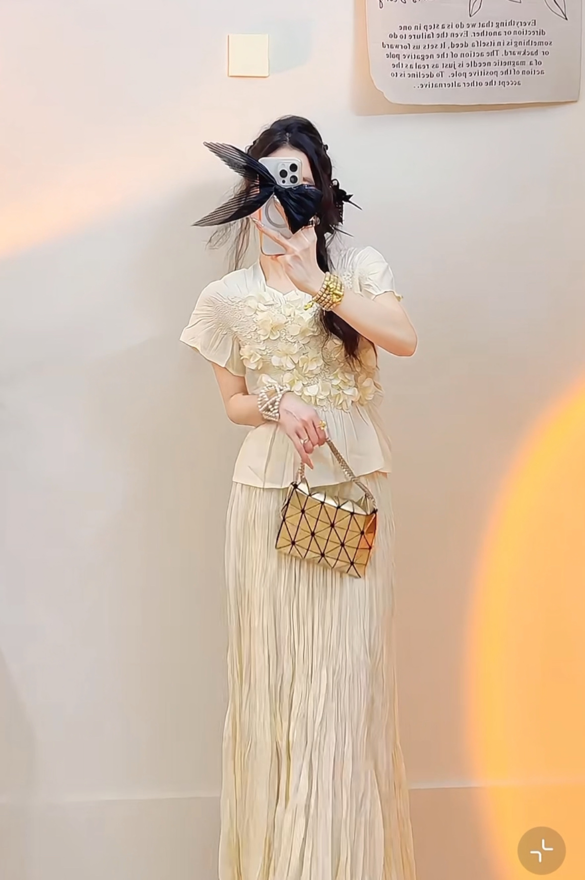 High Quality Women’s Clothes: Three Houses for Life, Wrinkled, Stereo-Pressure Suit - 图片 2