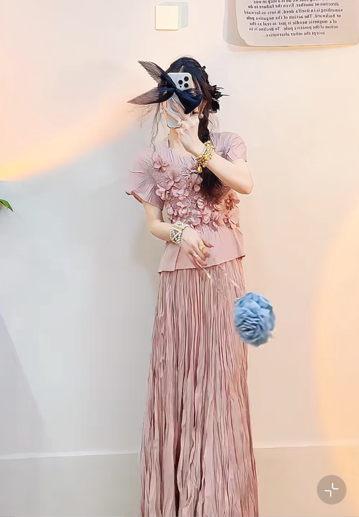 High Quality Women’s Clothes: Three Houses for Life, Wrinkled, Stereo-Pressure Suit - 图片 7