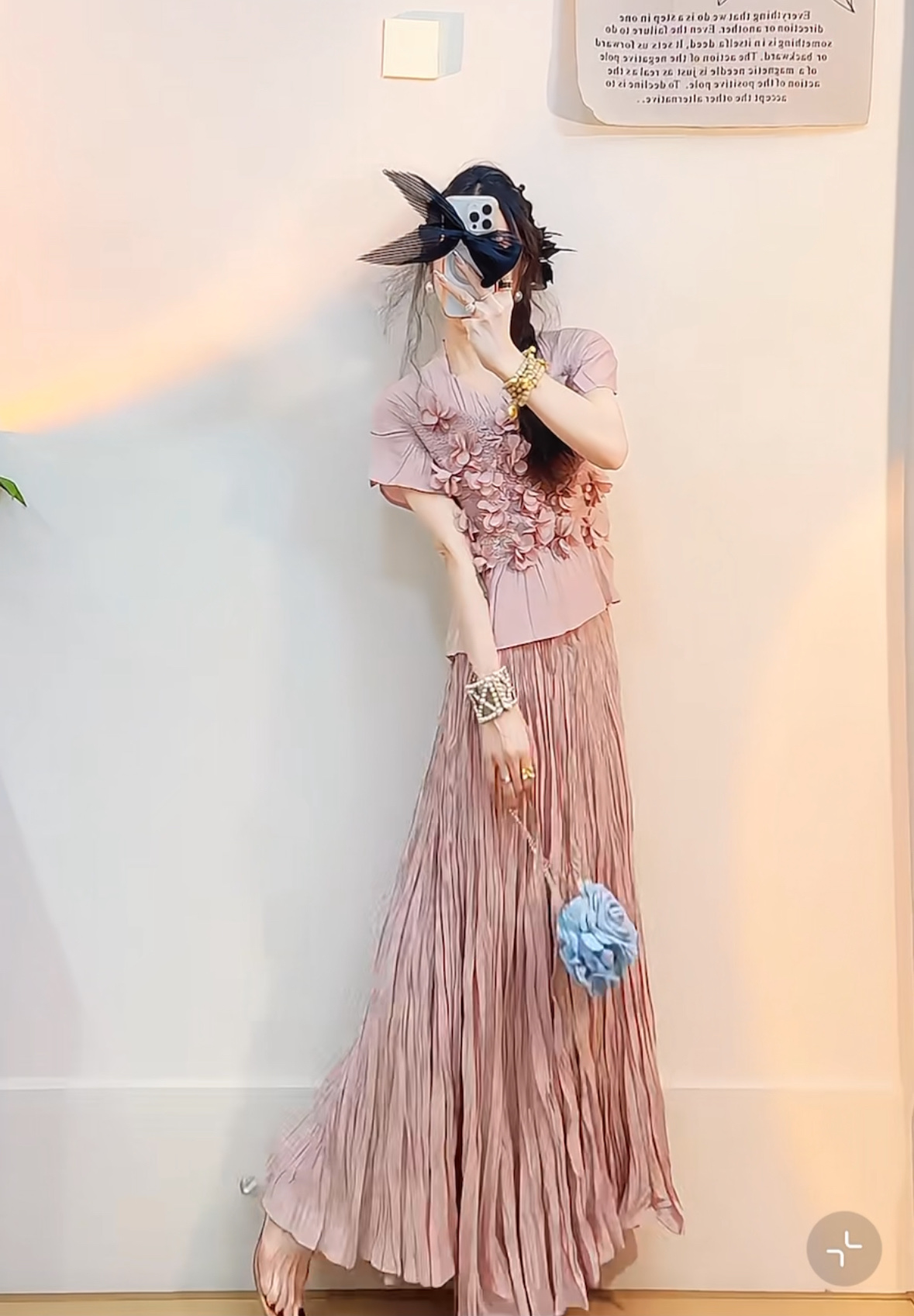 High Quality Women’s Clothes: Three Houses for Life, Wrinkled, Stereo-Pressure Suit - 图片 6