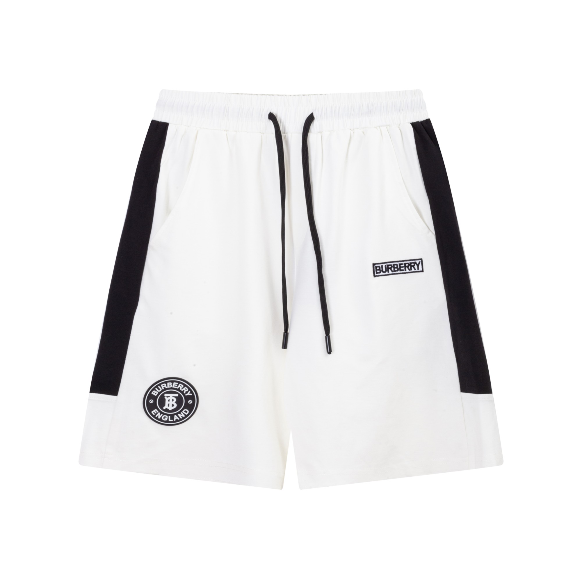 Burberry BBR 2024SS nuevos pantalones cortos de punto clásico a cuadros, tejido personalizado con textura gofrada, técn…