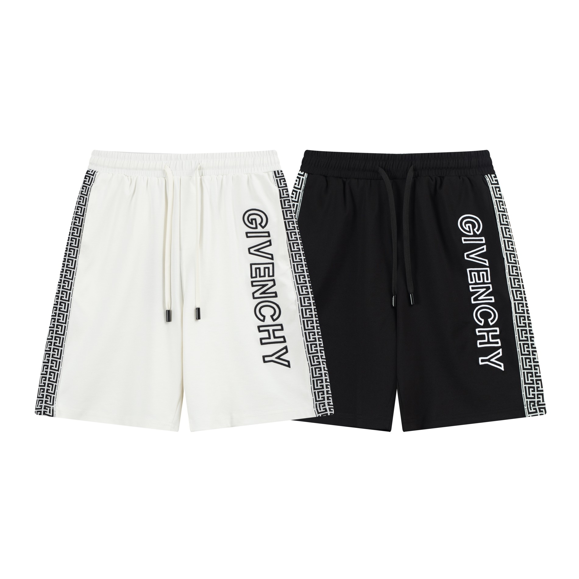 2024SS New GIVENCHY Knitting Shorts: Custom Fabric, Embroidered Logo, Stylish Design - 图片 9