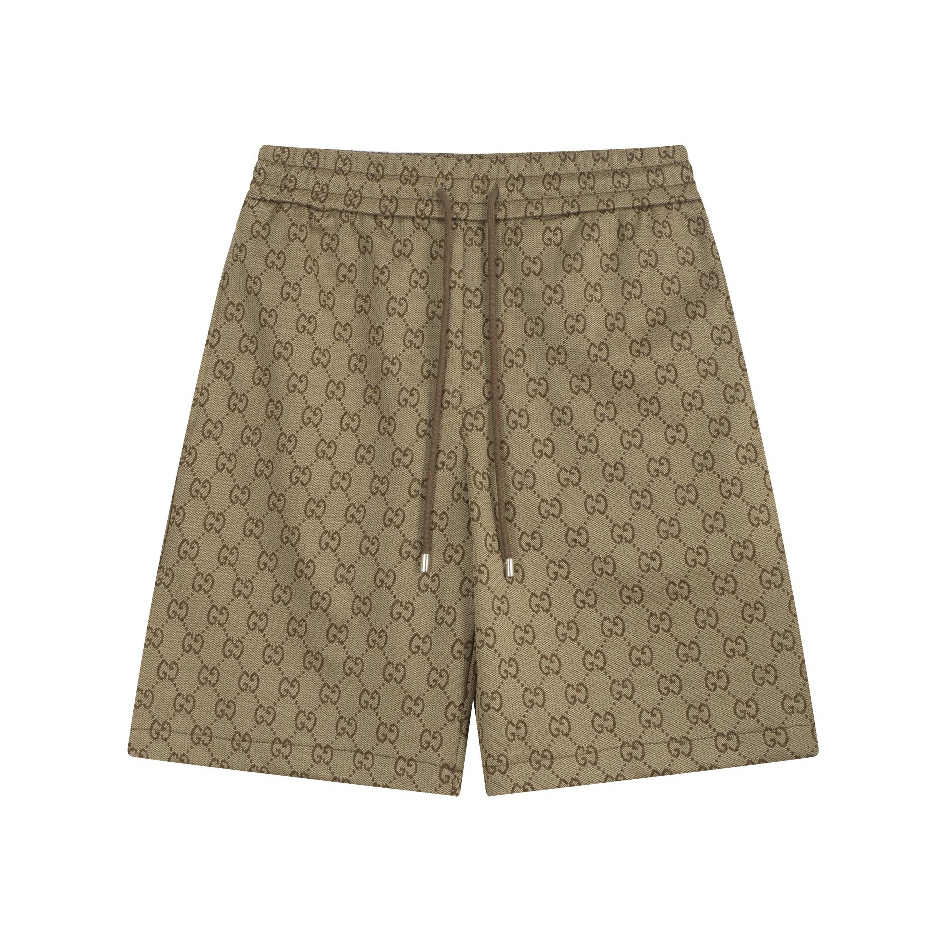 Gucci 2024 primavera/verano nuevo short de punto jacquard, con técnica de tejido jacquard de alta densidad, corte ajust…